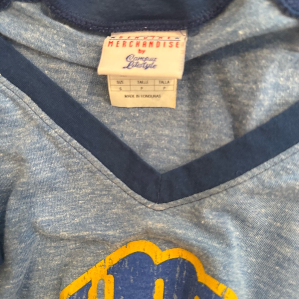 MLB Milwaukee Brewers Women's Short Sleeve Tee - Picture 4 of 4